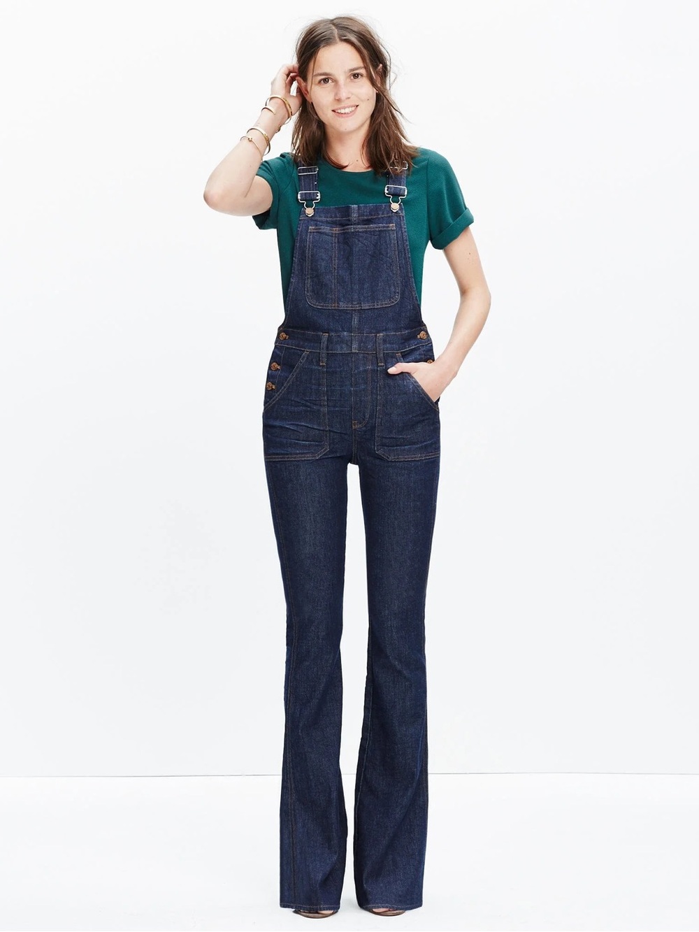 Madewell Flea Market Overalls